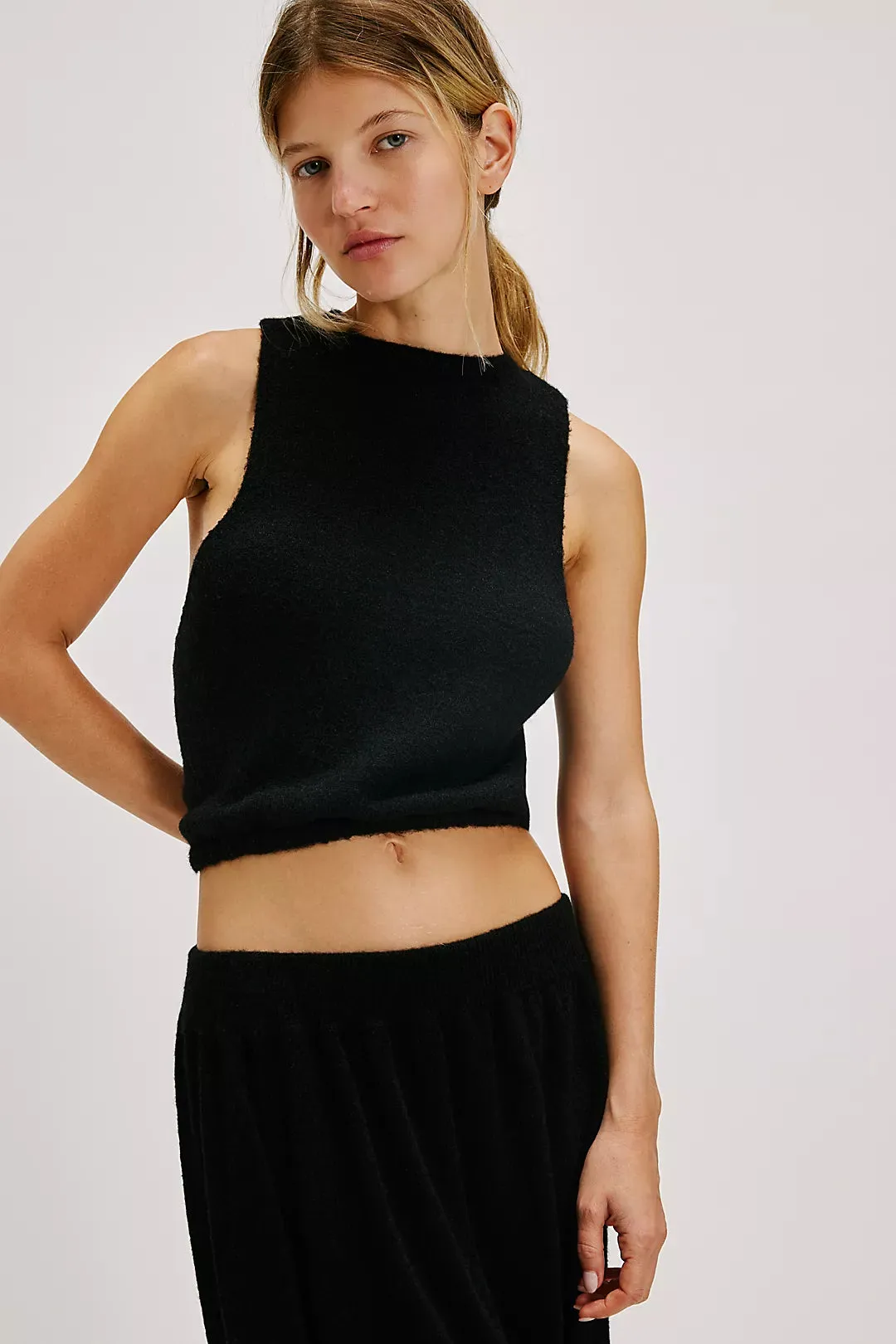Free People Warm Fluff Crop