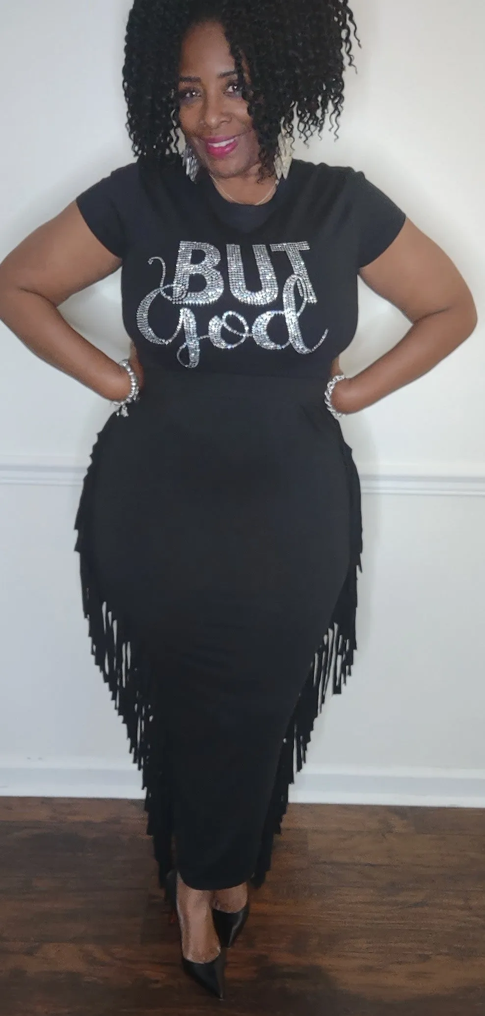 Fringed Out Maxi Skirt