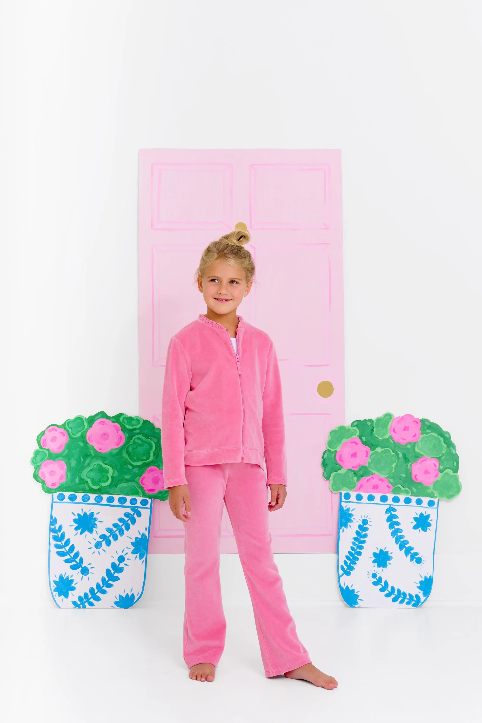 Georganna Jacket (Velour) - Romany Rose