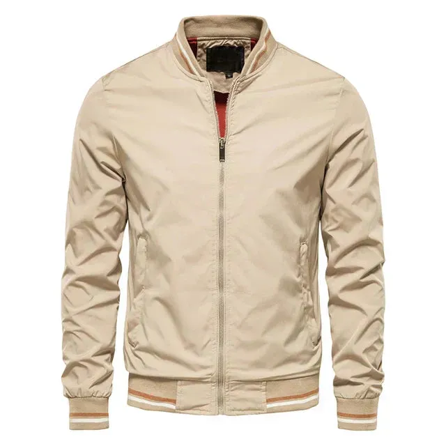 George | Striped Bomber Jacket