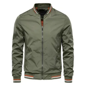 George | Striped Bomber Jacket