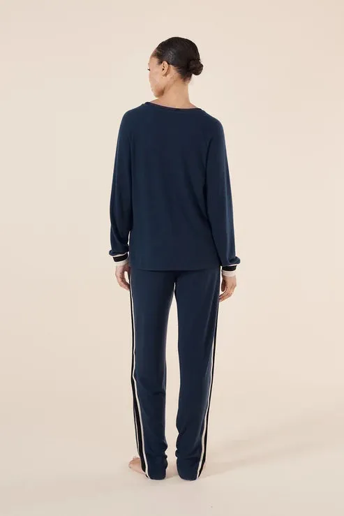 Gingerlilly Alison Sporty Lounge Set - Navy