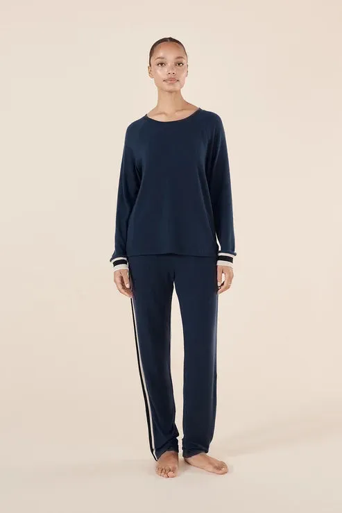 Gingerlilly Alison Sporty Lounge Set - Navy