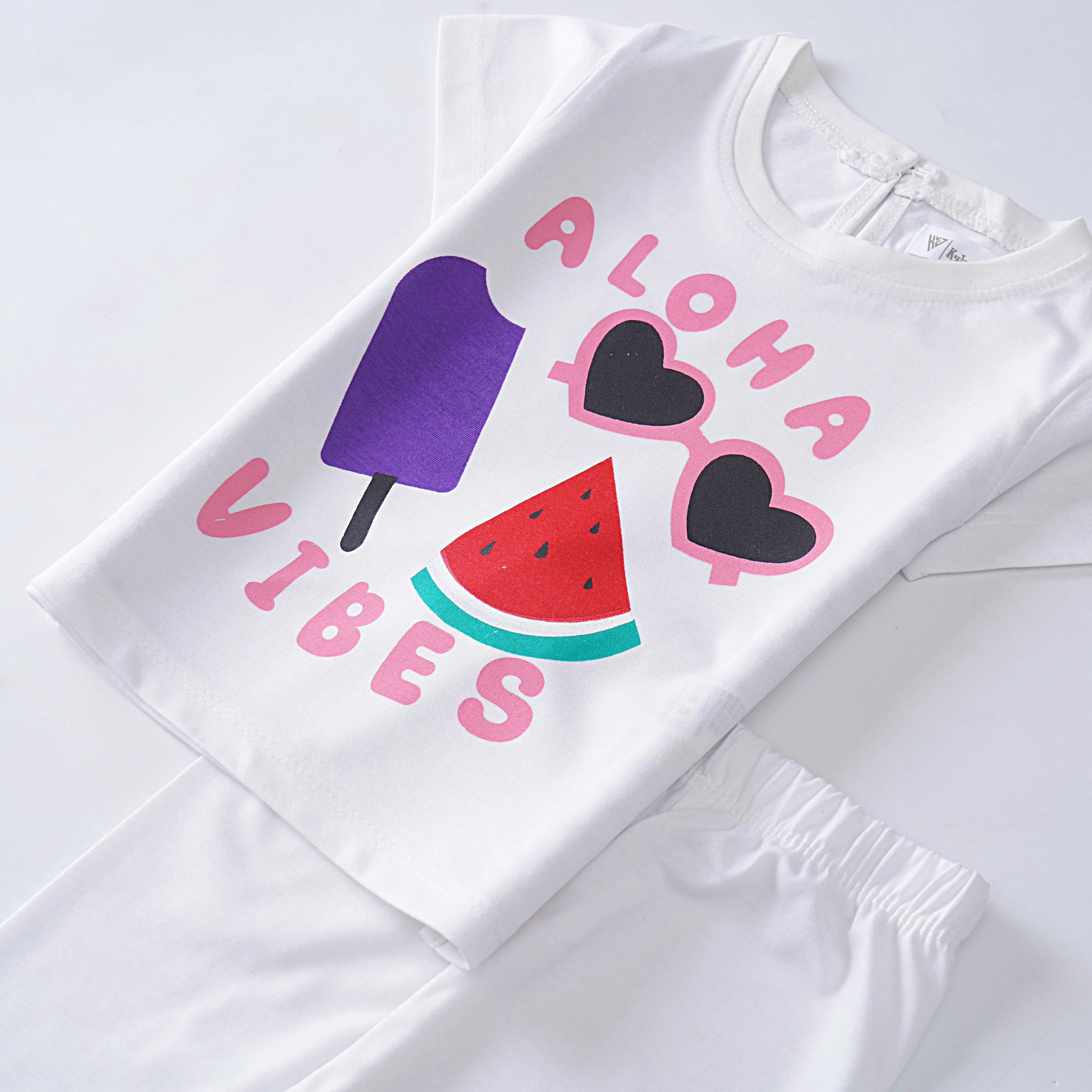 Girls 2 piece set (Aloha)