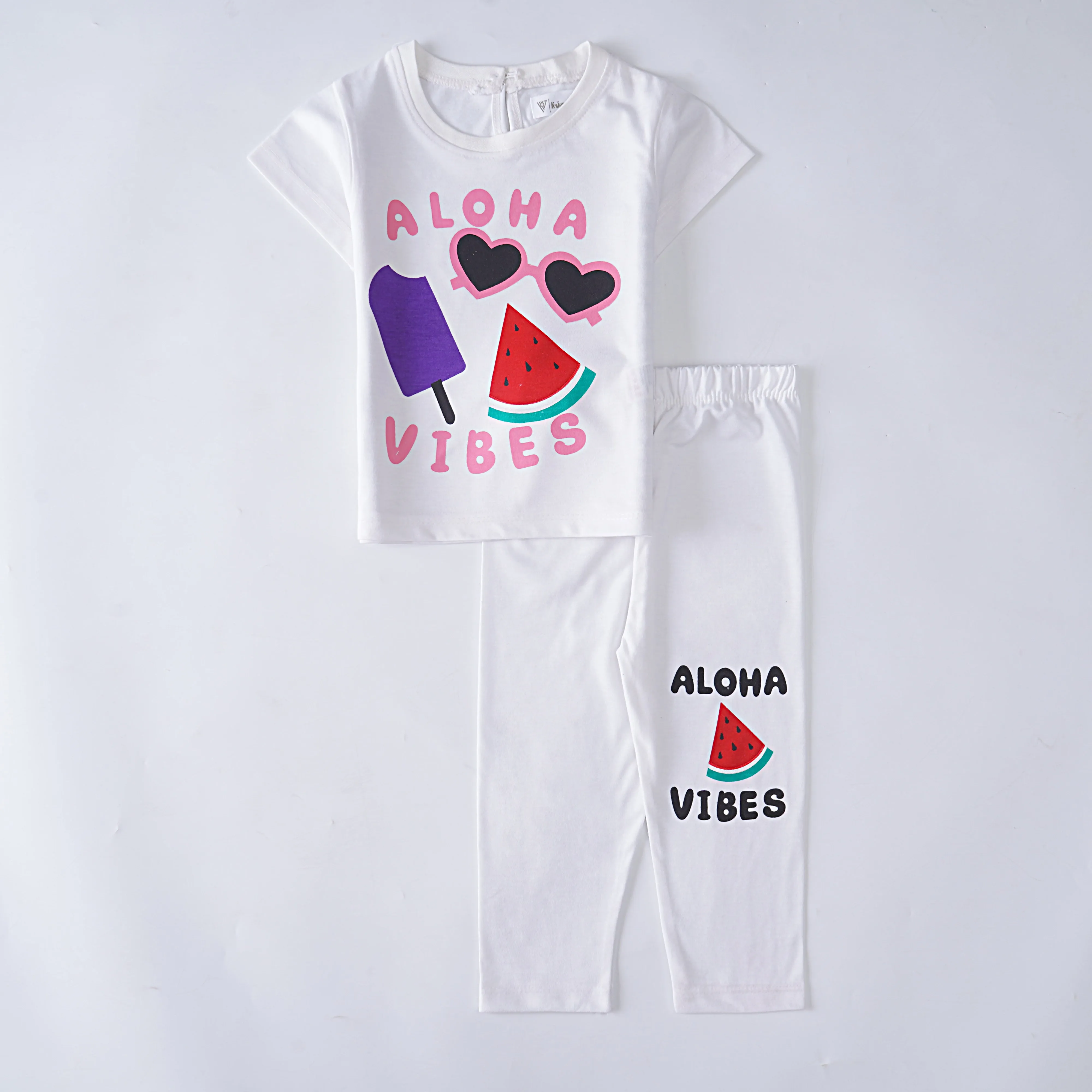 Girls 2 piece set (Aloha)
