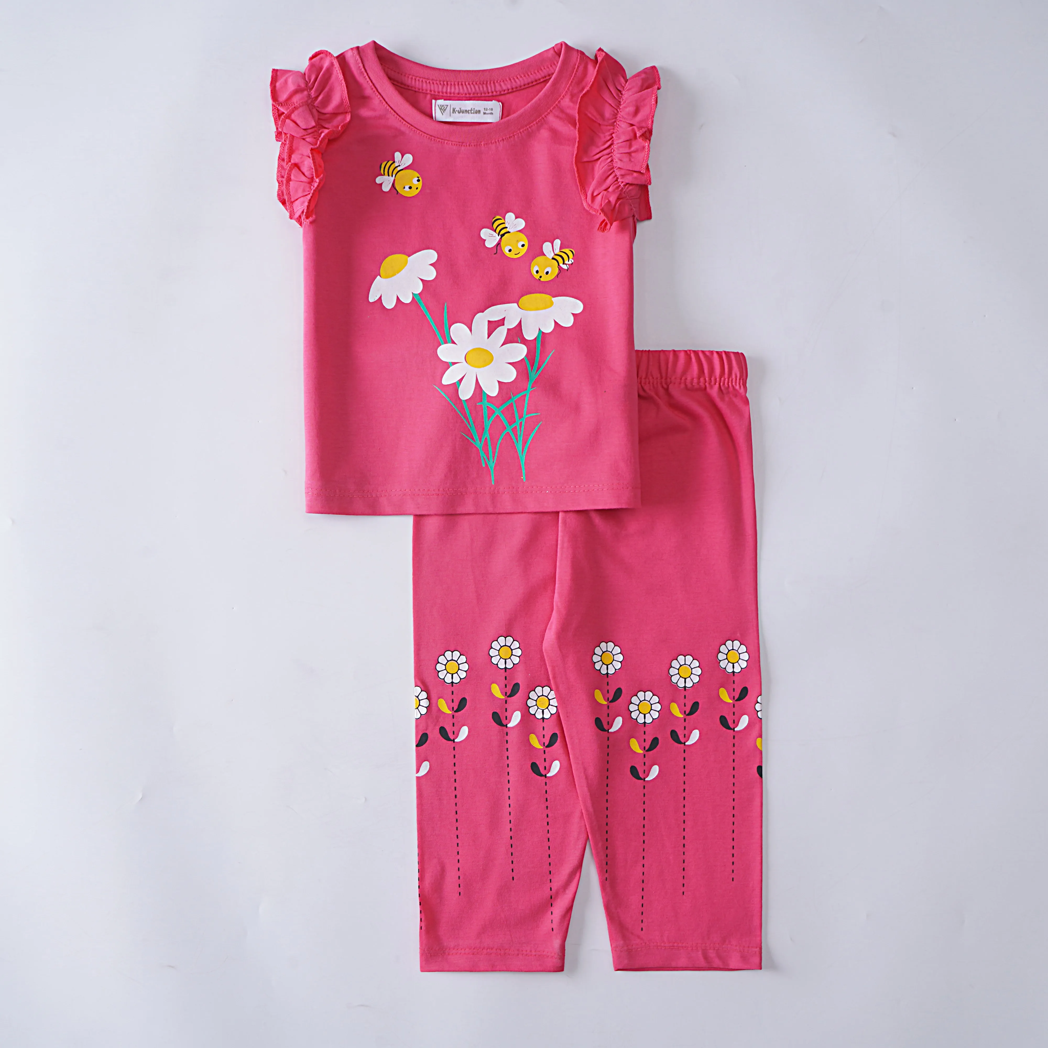 Girls 2 piece set (Flower)