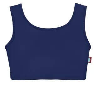 Girls UPF 50  Bikini Swim Tank | Navy