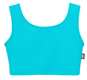 Girls UPF 50  Bikini Swim Tank | Turquoise