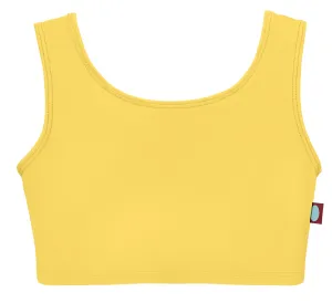 Girls UPF 50  Bikini Swim Tank | Yellow