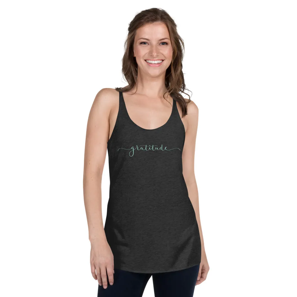 Gratitude - Women's Racerback Tank