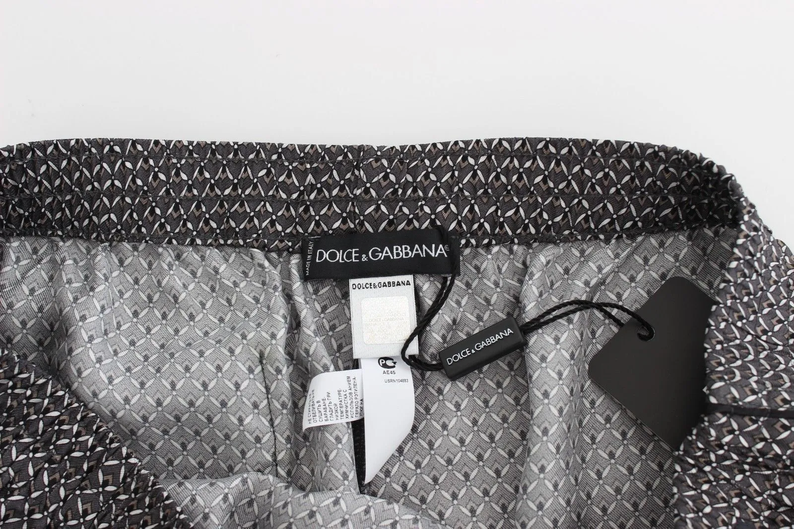 Gray SILK Pajama Lounge Pants Trousers Sleepwear