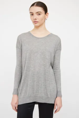 Grey Loose Fit Sweater