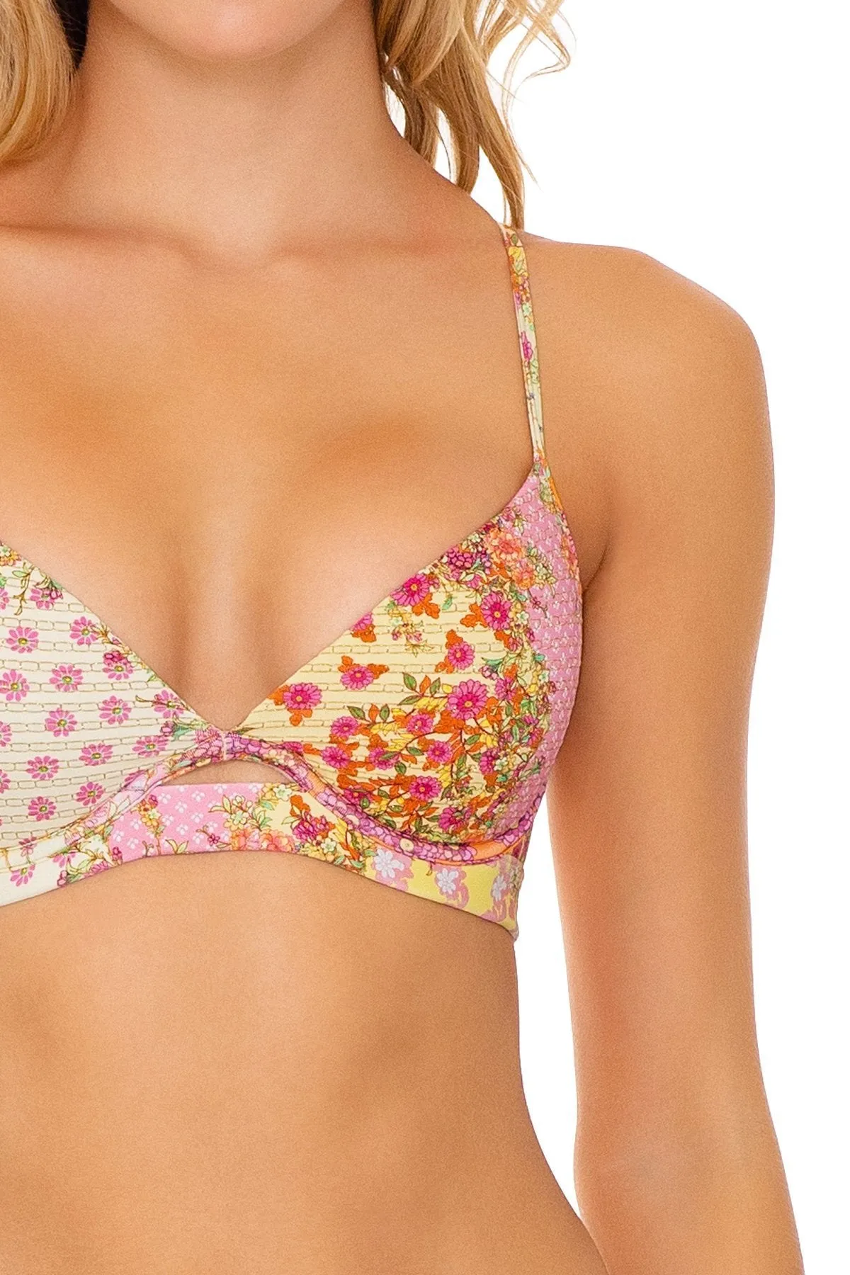 GYPSY DREAM - Underwire Top & High Leg  Bottom • Buttercream