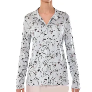 Hanro Elin Long Sleeves Shirt Printed