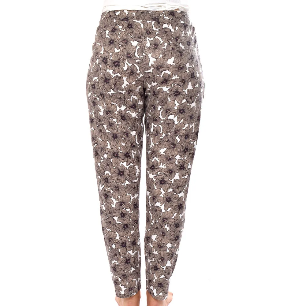 Hanro Sleep And Lounge Printed Knit Long Pant