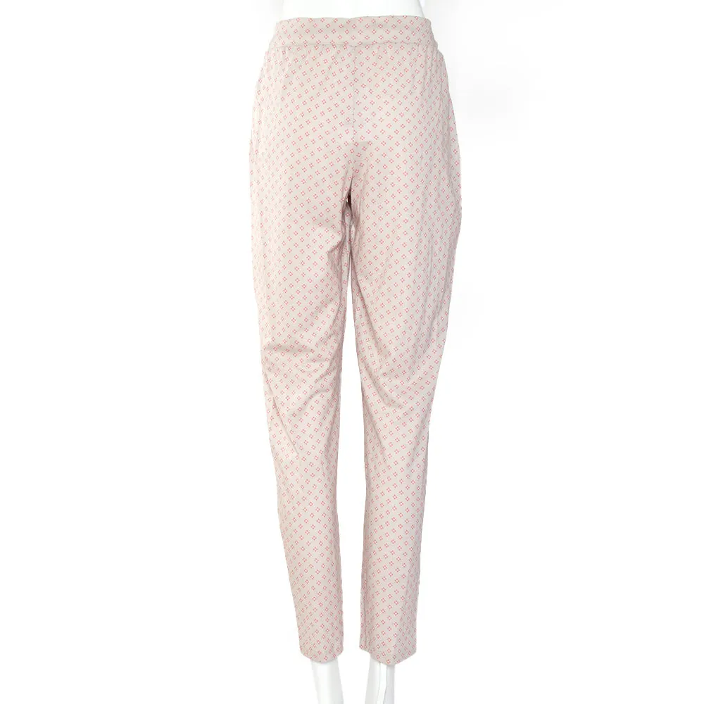 Hanro Sleep And Lounge Printed Knit Long Pant