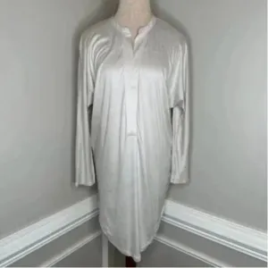 HANRO Women's Sleep and Lounge Long Sleeve Sleepwear Quiet Luxury Size Small