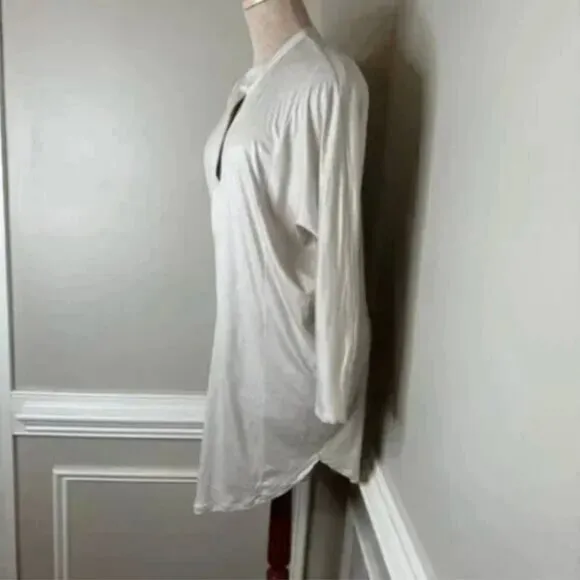 HANRO Women's Sleep and Lounge Long Sleeve Sleepwear Quiet Luxury Size Small