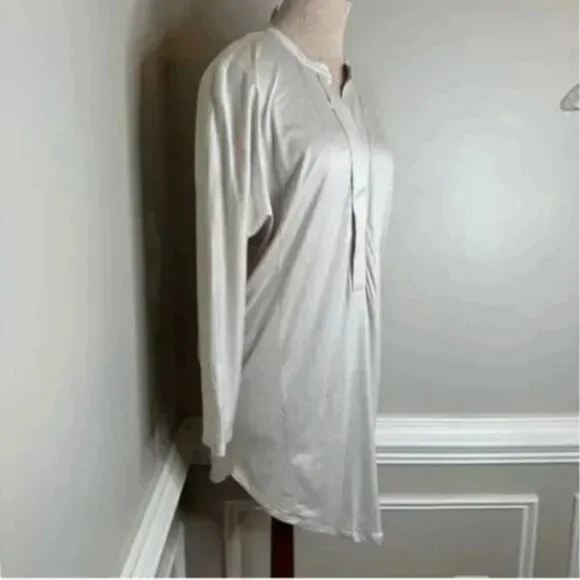 HANRO Women's Sleep and Lounge Long Sleeve Sleepwear Quiet Luxury Size Small