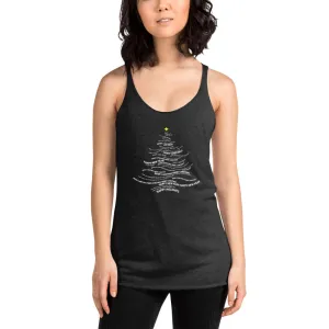 Happy Holidays in Every Way - Women's Racerback Tank