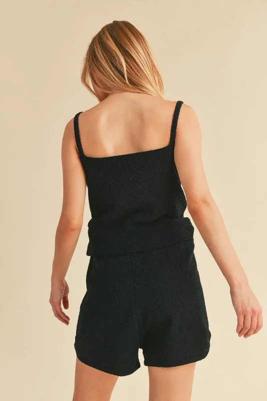 Hazel Blues® |  Aemi   Co Square Neck Cropped Cami