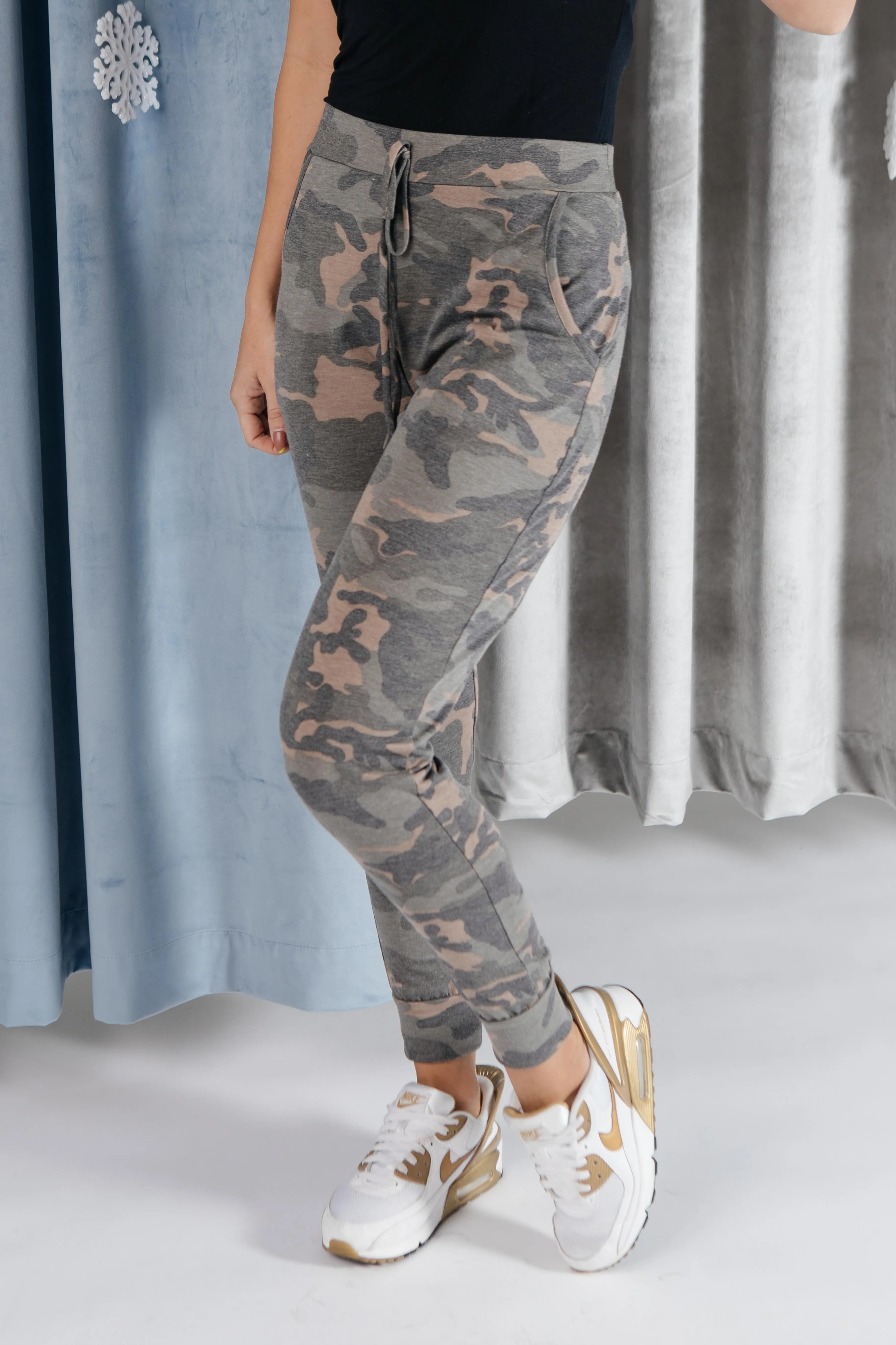 Hidden In Comfort Camo Joggers