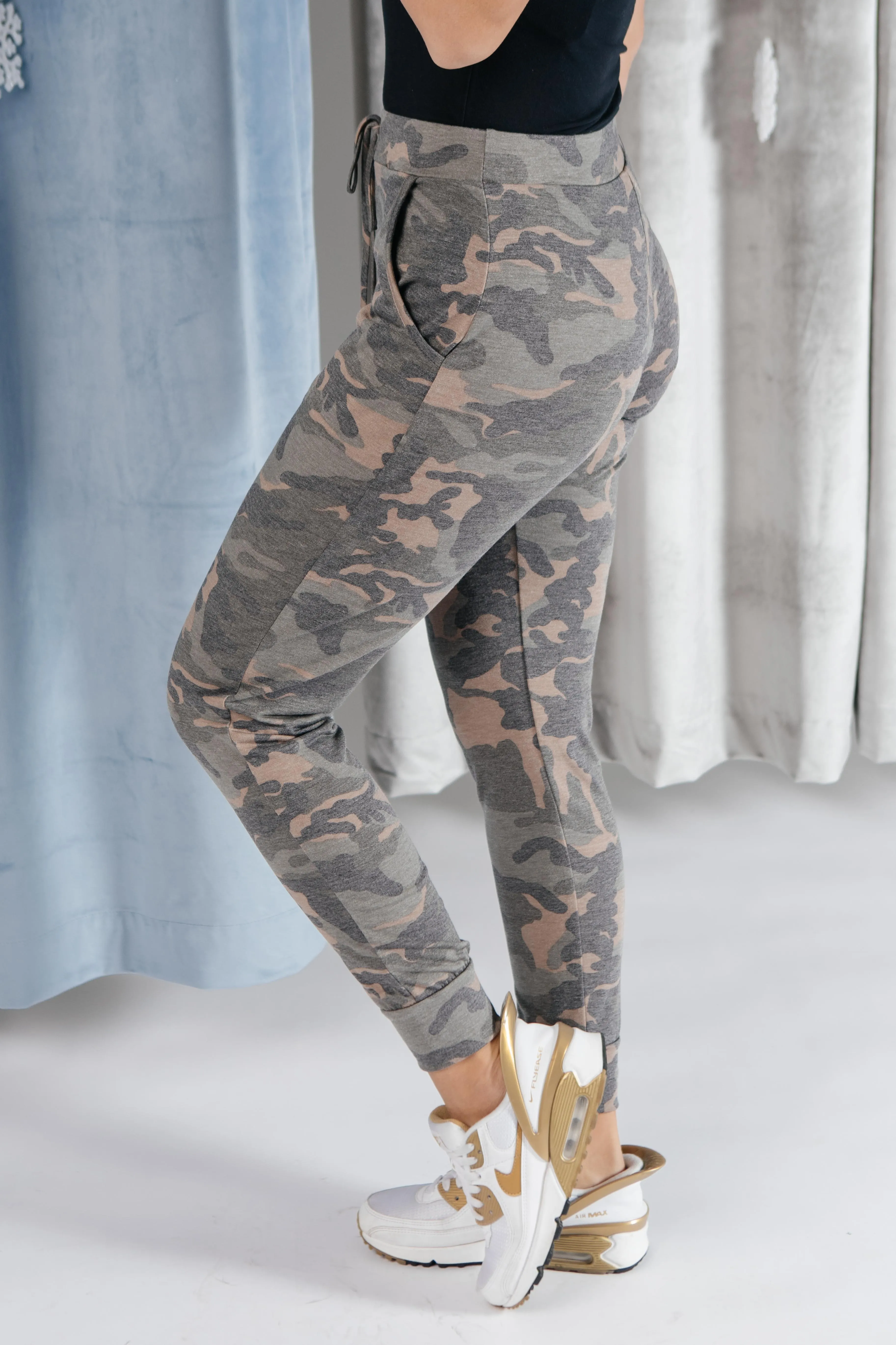 Hidden In Comfort Camo Joggers