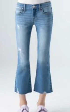 HIgh Rise Crop Boot Cut Denim