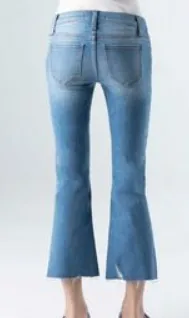 HIgh Rise Crop Boot Cut Denim