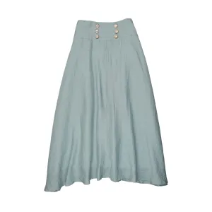 High waisted slate skirt by Coco Blanc