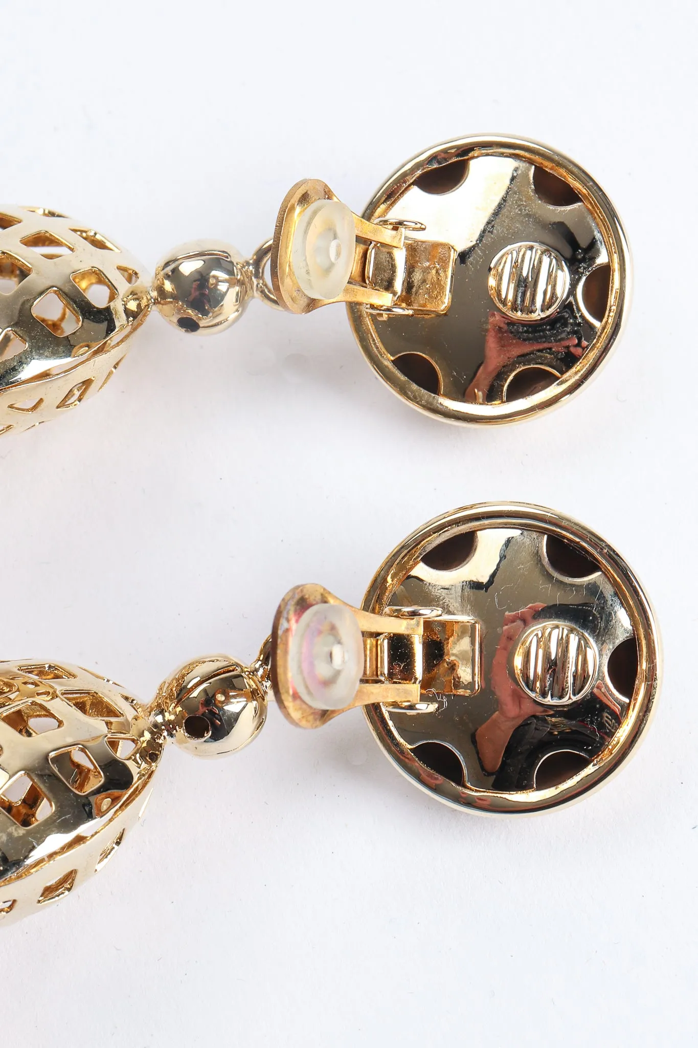 Honeycomb Pyramid Earrings