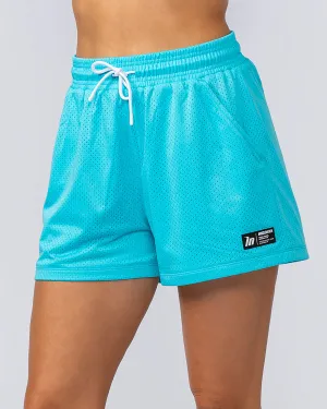Hoops 3" Shorts - Capri Blue