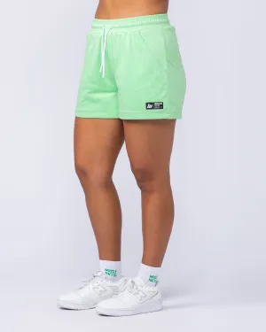 Hoops 3" Shorts - Lime Splice