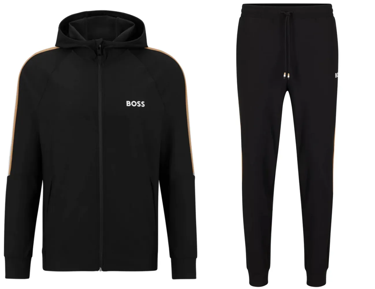 Hugo Boss 50490646-001/50490663-001 Black Tracksuit