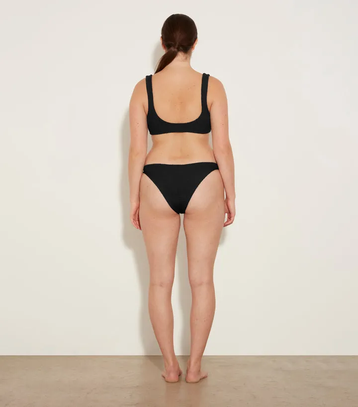 Hunza G: Xandra Bikini Set - Black