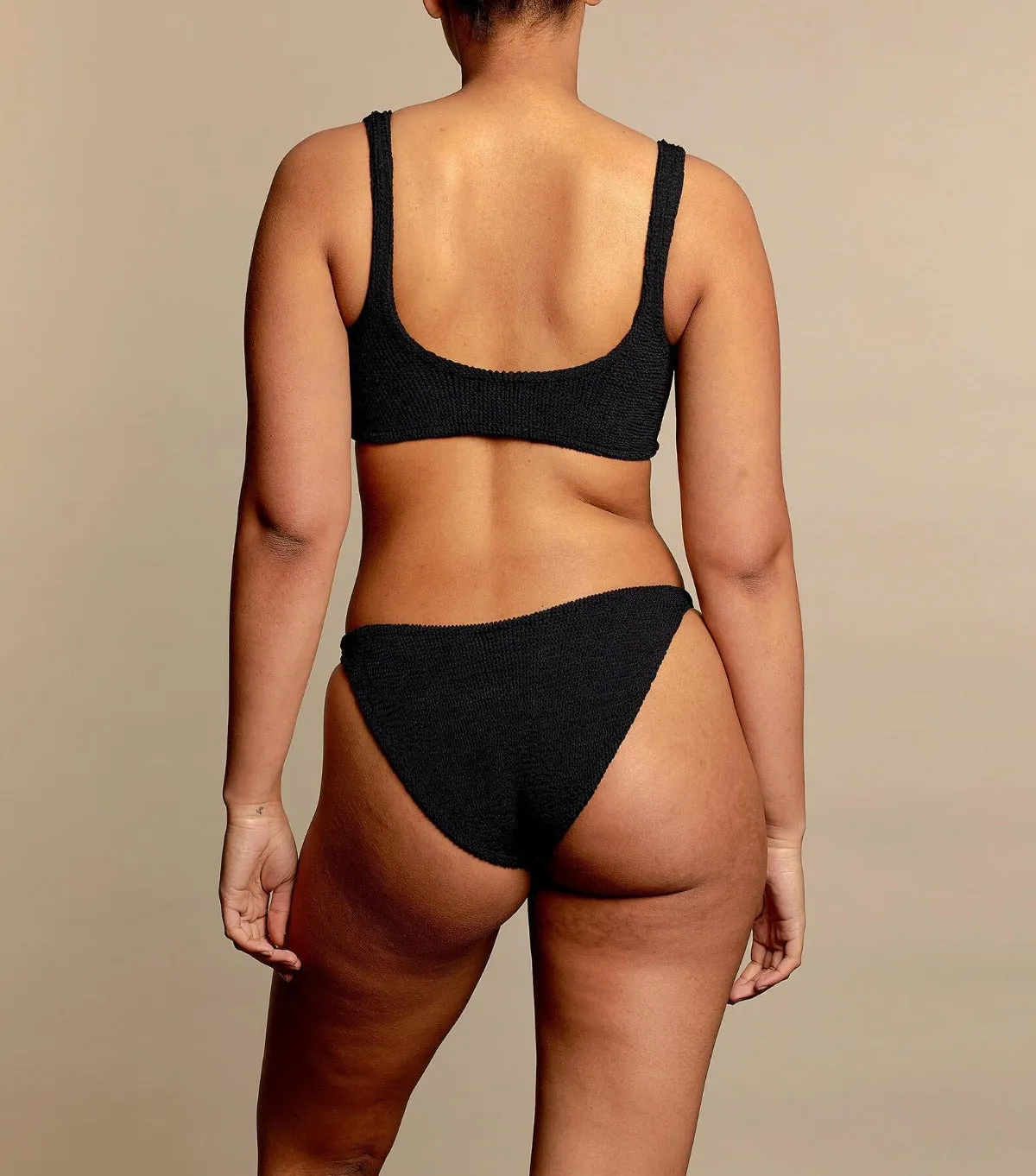 Hunza G: Xandra Bikini Set - Black