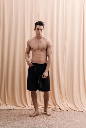 Iberis Long Boxer Shorts Blue