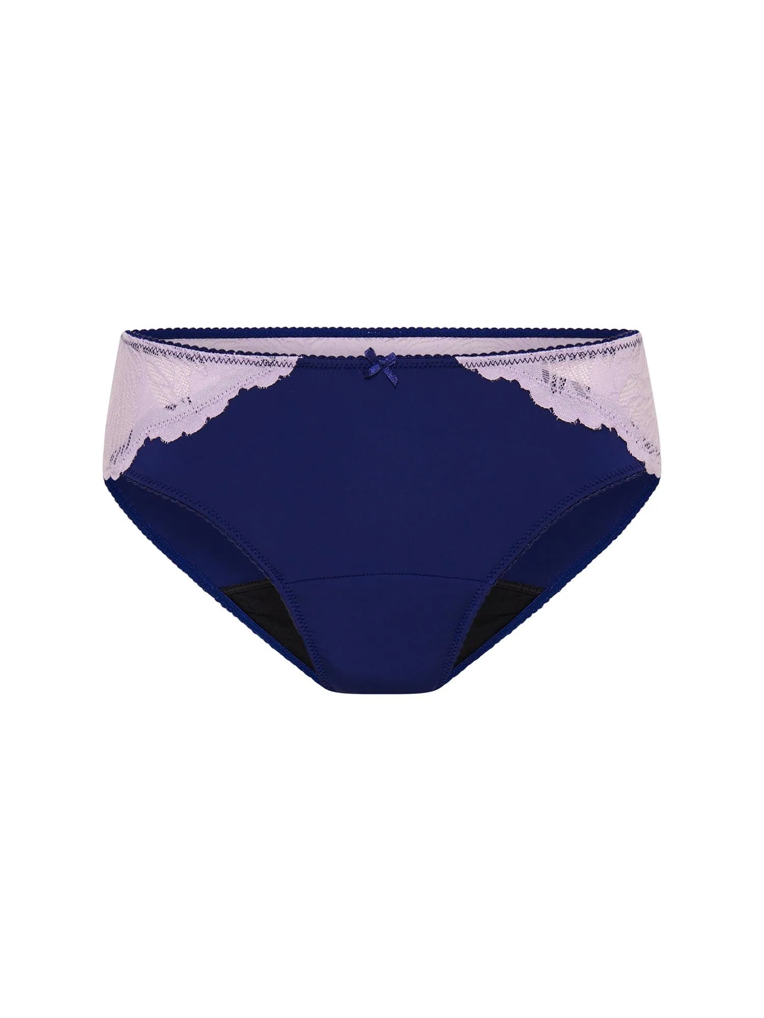 Ines Midi Brief Moderate-Heavy Riviera Blue