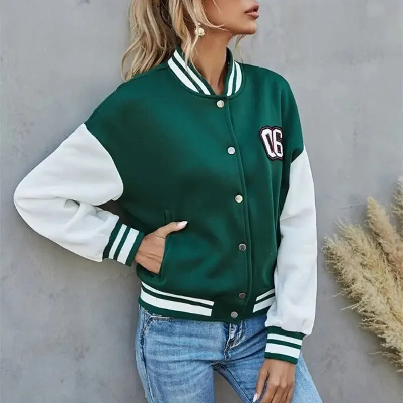 Inès - Varsity bomber jacket