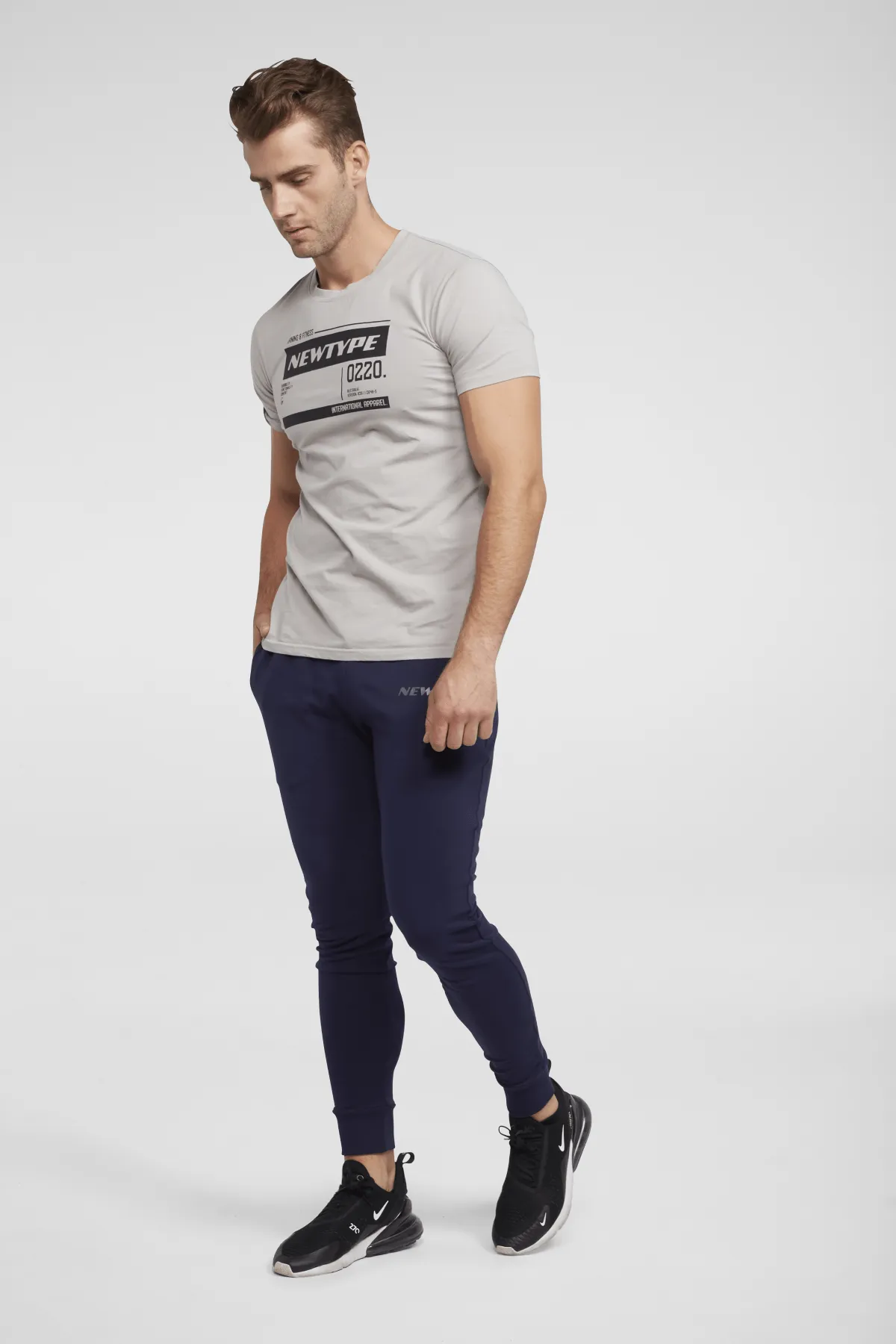 Intrepid Athlete Inside Track Pant - Navy