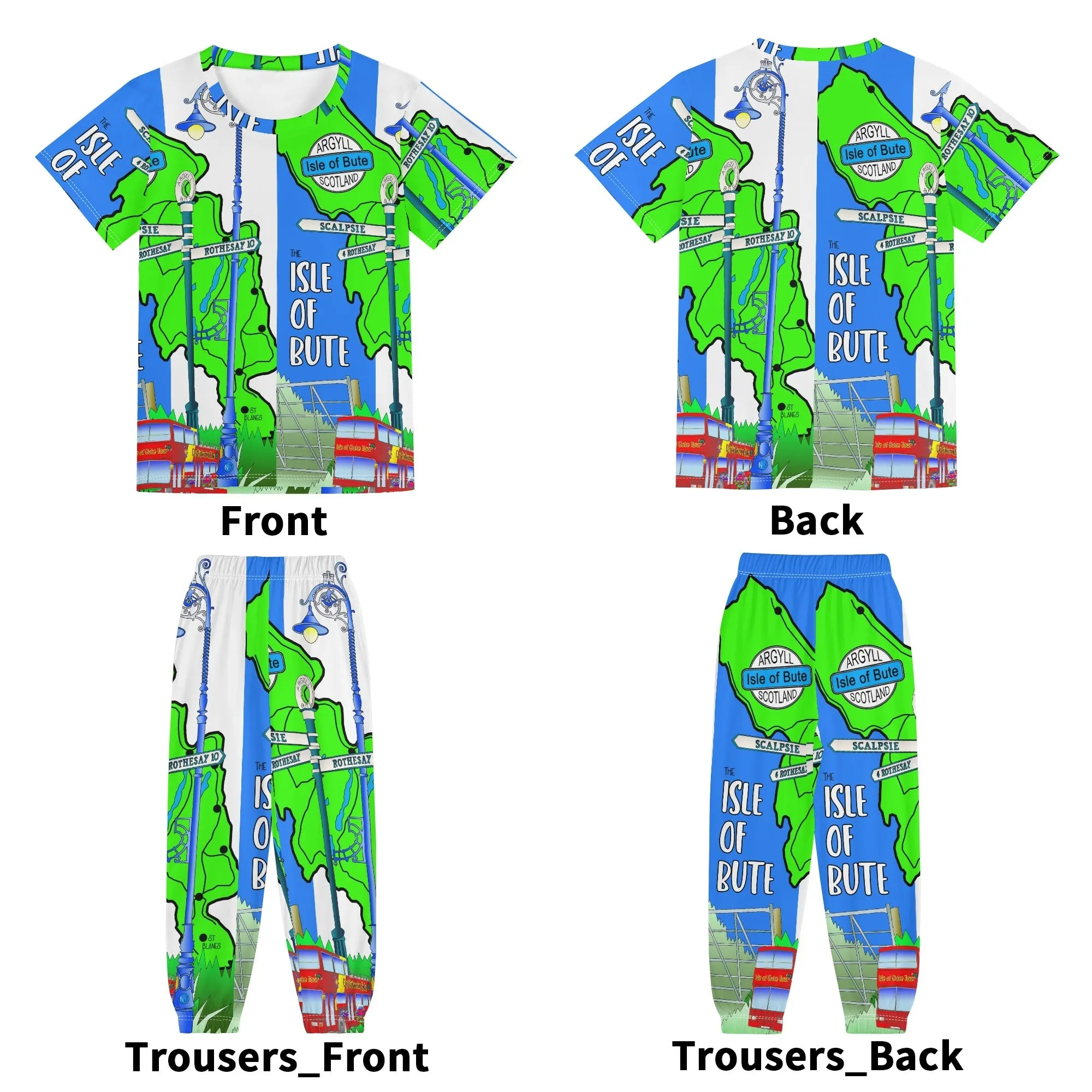 Isle of Bute Children's Sleepwear - Free p&p Worldwide