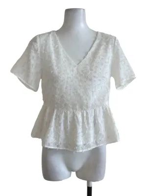 Ivory White Lace Top