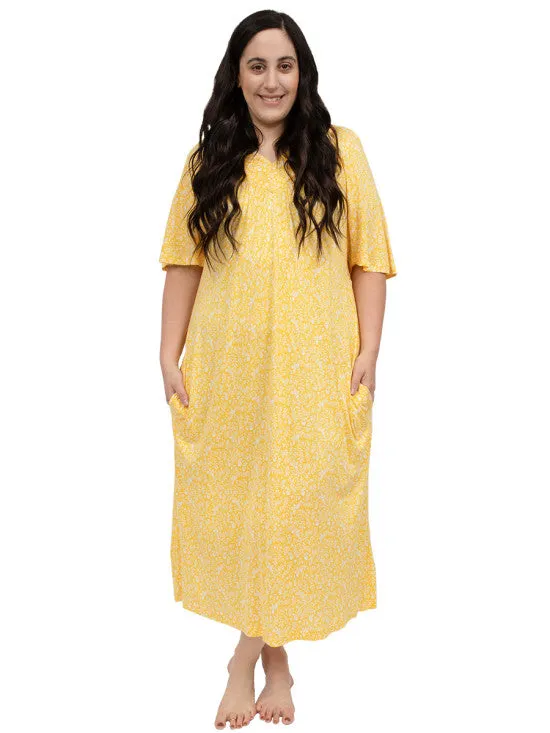 Jazmyn Fields Dress - Print** (Lounge/Sleepwear)