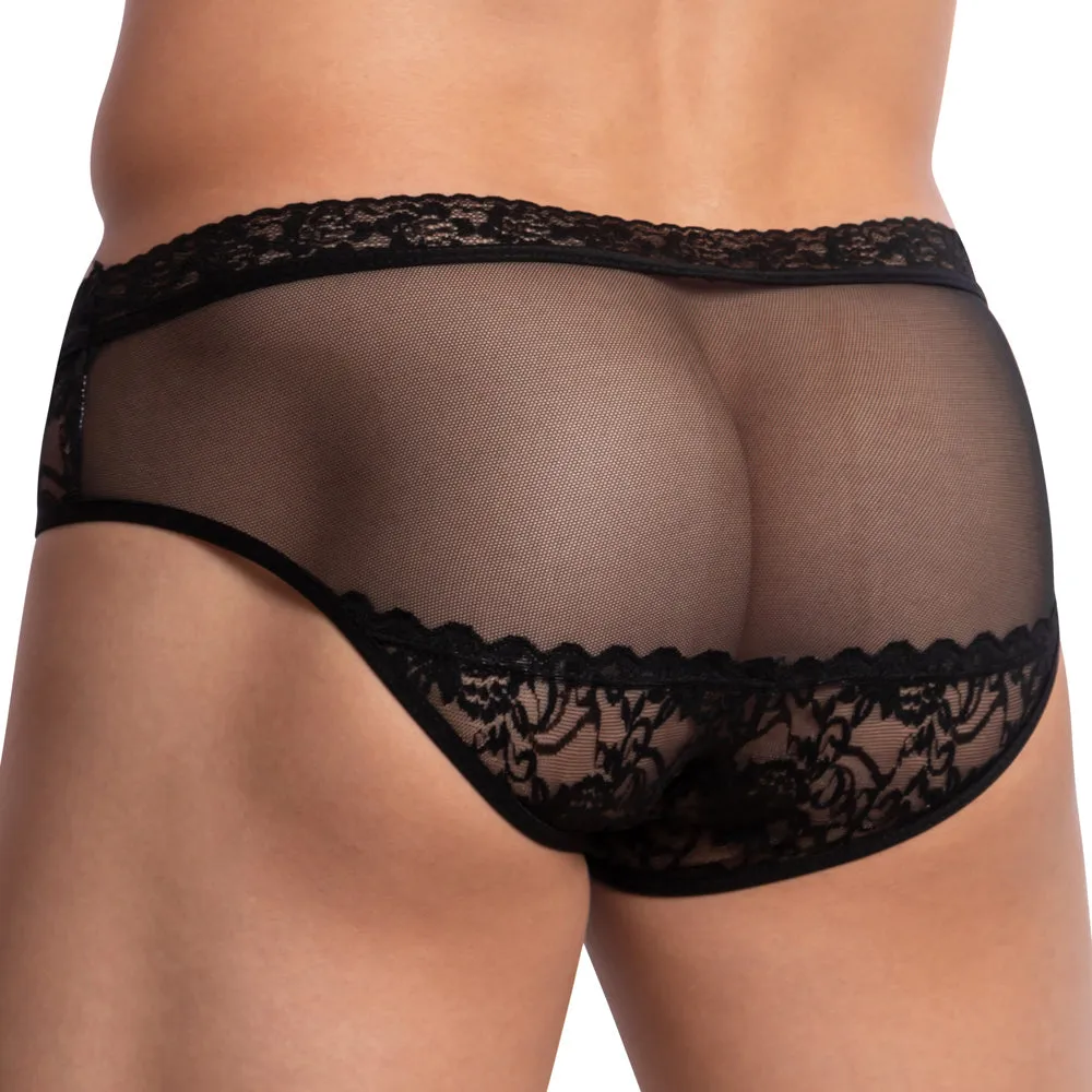 JCSTK - Secret Male SMI044 Catrina Mesh Bikini Black