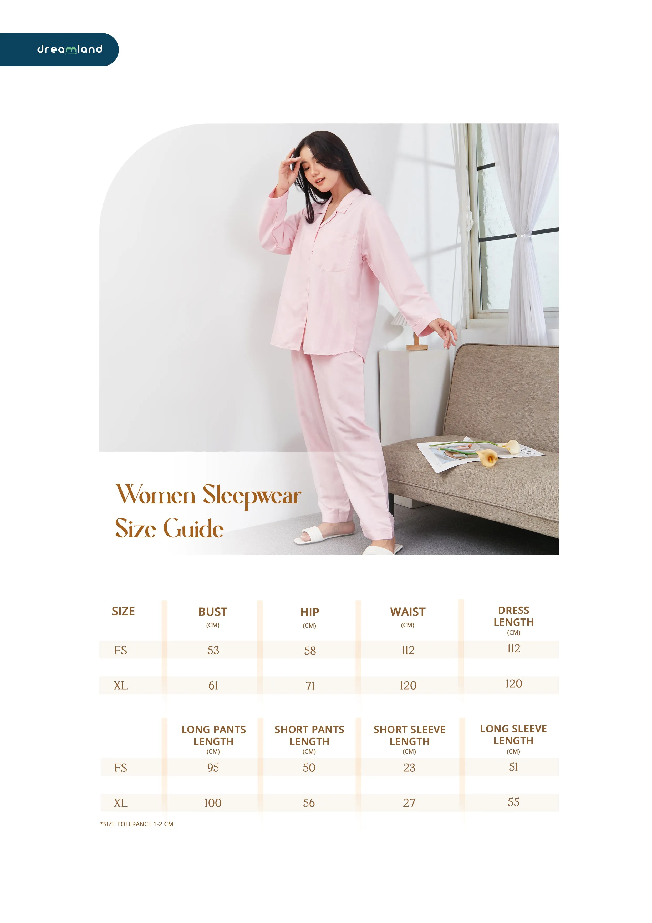 Jeju Memory Classic Style Nightwear in Sage