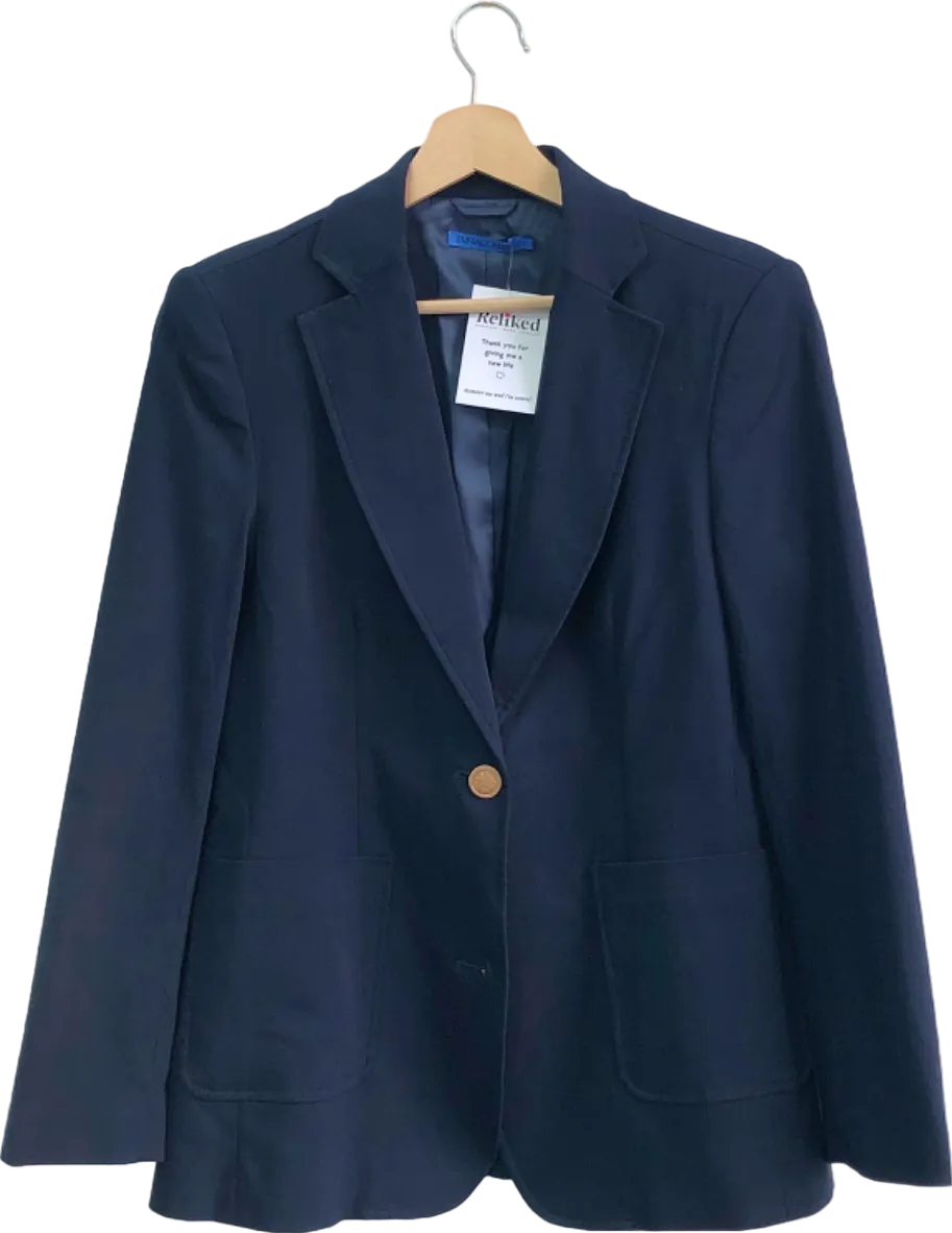 J.McLaughlin Navy Blazer S- UK 6