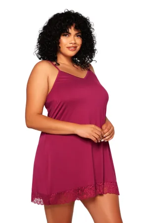 Josephine Chemise - Raspberry