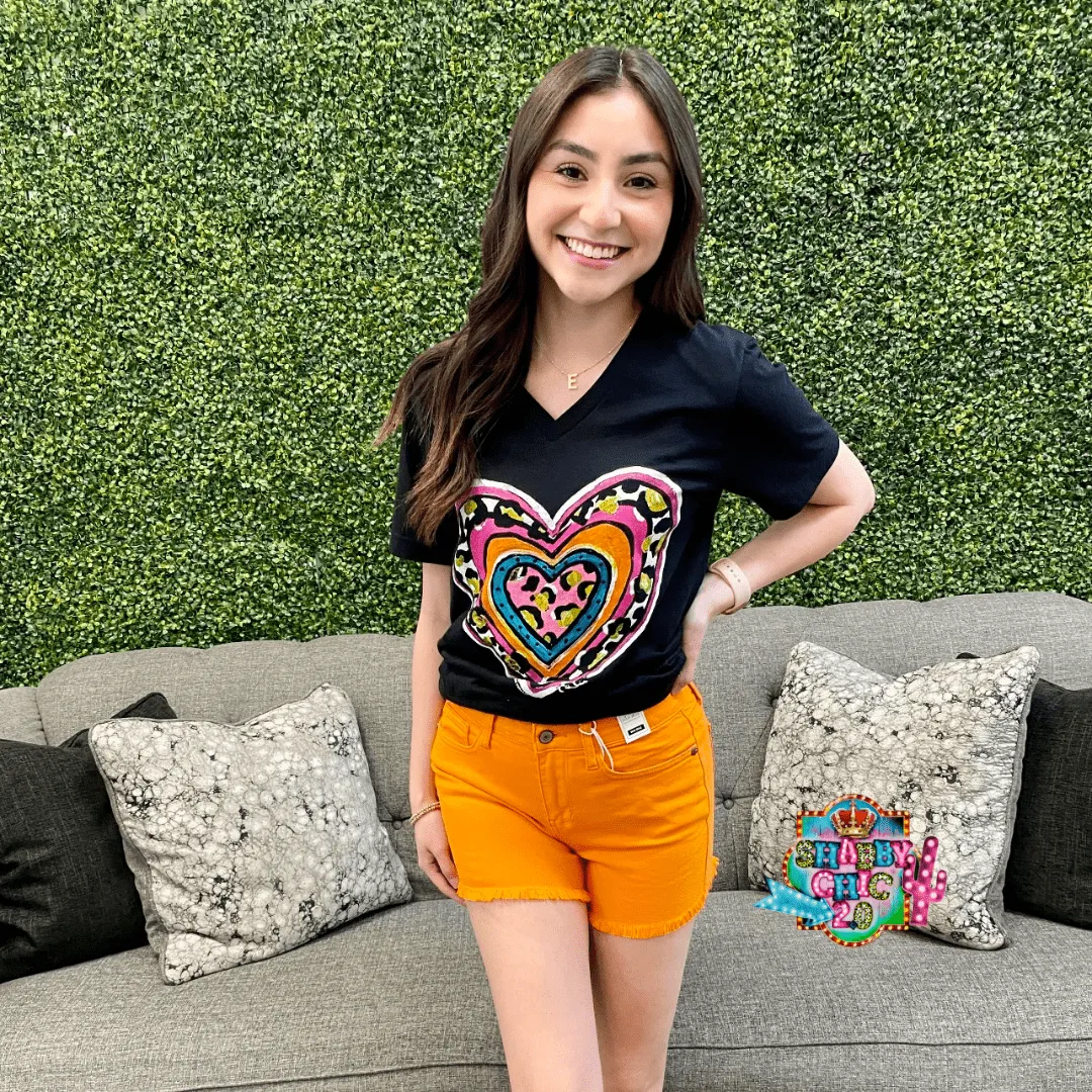 Judy Blue Shorts - Orange