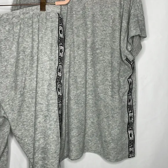 Juicy Couture Gray Sleepwear Pajamas Loungewear Pants Set | Size L