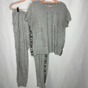 Juicy Couture Gray Sleepwear Pajamas Loungewear Pants Set | Size L